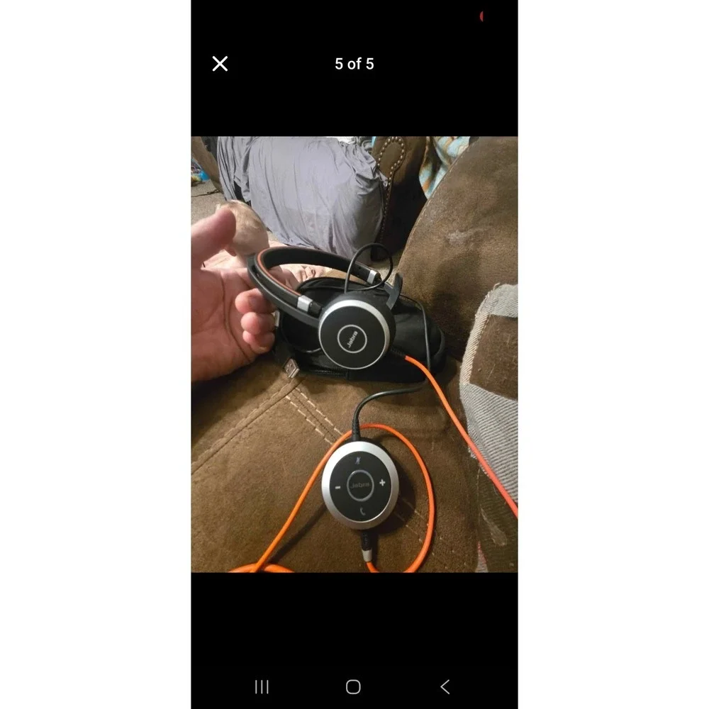 Jabra Evolve 40 UC‎ Wired Headset with Microphone – USB & 3.5mm Jack